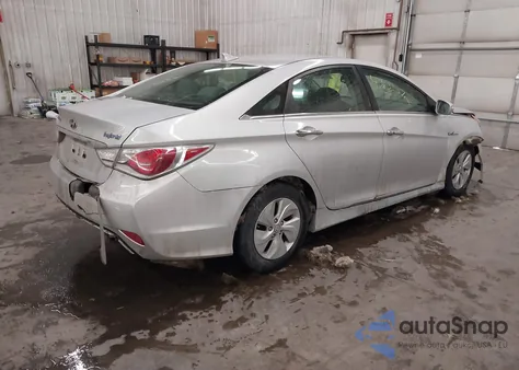 2015 Hyundai Sonata Hybrid z USA, uszkodzony, nr VIN KMHEC4A45FA131073